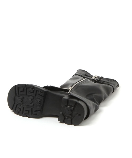 repipi armario（レピピ アルマリオ）の「カバーロングブーツ（ブーツ・キッズ・ブラック・SMALL/LARGE/MEDIUM）」の8枚目の写真