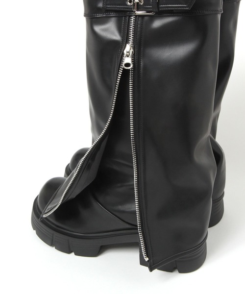 repipi armario（レピピ アルマリオ）の「カバーロングブーツ（ブーツ・キッズ・ブラック・SMALL/LARGE/MEDIUM）」の11枚目の写真