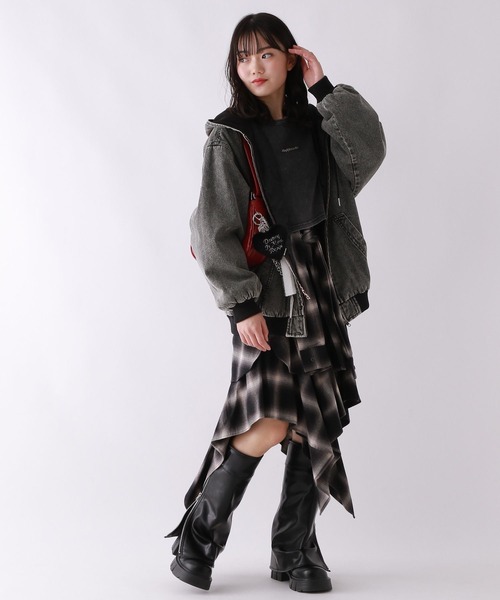 repipi armario（レピピ アルマリオ）の「カバーロングブーツ（ブーツ・キッズ・ブラック・SMALL/LARGE/MEDIUM）」の20枚目の写真