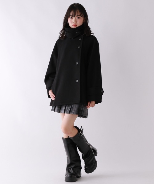 repipi armario（レピピ アルマリオ）の「カバーロングブーツ（ブーツ・キッズ・ブラック・SMALL/LARGE/MEDIUM）」の21枚目の写真