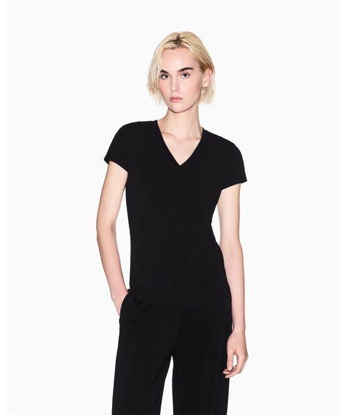 アルマーニエクスチェンジ A/X 半袖 ロゴ Tシャツ送関込ブラック ARMANI EXCHANGE tシャツ 「A|X アルマーニ エクスチェンジ
