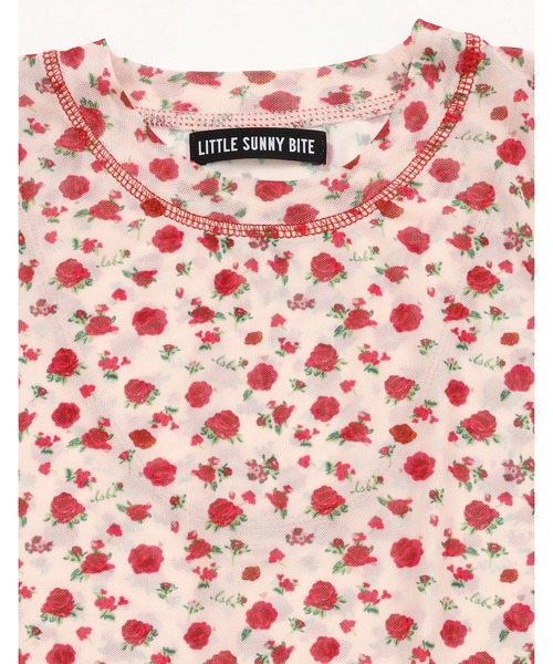 Little sunny bite(リトルサニーバイト)の「【little sunny bite】rose tull long tank(その他トップス・レディース・ブラック・MEDIUM)」の10枚目の写真