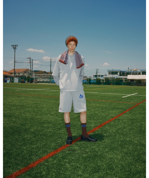 &RSON(アンダーソン)の「STANDARD S/S SWEAT SETUP(Tシャツ/カットソー・メンズ・ベージュ/ネイビー/グレー・SMALL/MEDIUM/LARGE/X-LARGE)」の4枚目の写真