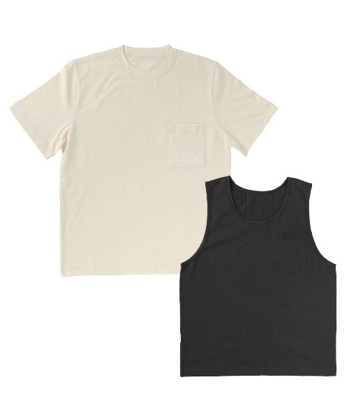 DULTON(ダルトン)の「DTN SHELTECH PACK TEE&TANK/DTN シェルテック パック Tシャツ&タンク(Tシャツ/カットソー・メンズ・ブラック×ホワイト/ホワイト×ブラック・L/M)」の17枚目の写真