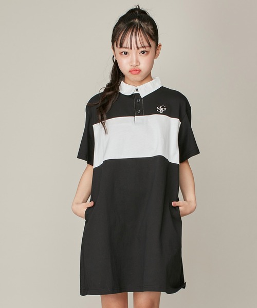 SISTER JENNI（SISTER JENNI）の「【コットン100％】配色ラガーシャツ