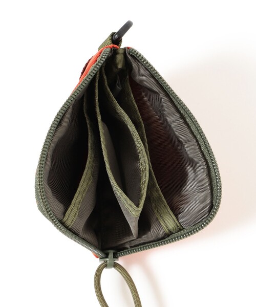 新品　BEAMS BOY別注　BRIEFING コインパース　2トーン　グリーン BEAMS BOY（ビームス ボーイ）【別注】BRIEFING / 2トーン