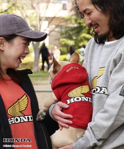 KRIFF MAYER(クリフメイヤー)の「【Unisex・ピグメント加工】HONDAコラボクルー(WING)(スウェット・メンズ・レッド/チャコール/グレー/ナチュラル・X-LARGE/MEDIUM/LARGE)」の20枚目の写真