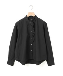 MidiUmi（ミディウミ）の「MidiUmi フロントハーフフリルシャツ（シャツ/ブラウス）」