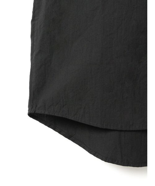 MidiUmi（ミディウミ）の「MidiUmi フロントハーフフリルシャツ（シャツ/ブラウス・レディース・チャコールグレー/オフホワイト/ネイビー/ブラック・FREE）」の22枚目の写真