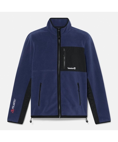 Timberland(ティンバーランド)の「ミックス メディア フルジップ フリース ジャケット メンズ(その他アウター・メンズ・ネイビー・LARGE/MEDIUM/SMALL/X-LARGE/XX-LARGE)」の6枚目の写真