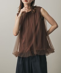 SENSE OF PLACE by URBAN RESEARCH | チュールバルーントップ(Tシャツ/カットソー)