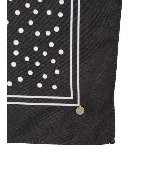 FRAY I.D（フレイアイディー）の「シルクタッチプリントベーシックスカーフ（バンダナ/スカーフ・レディース・ドット/マルチ・F）」の9枚目の写真