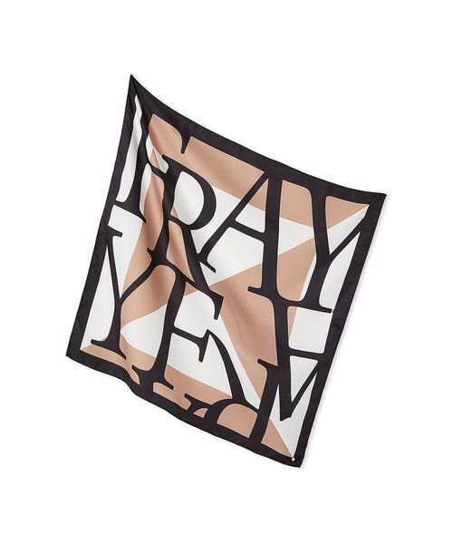 FRAY I.D（フレイアイディー）の「シルクタッチプリントベーシックスカーフ（バンダナ/スカーフ・レディース・ドット/マルチ・F）」の11枚目の写真