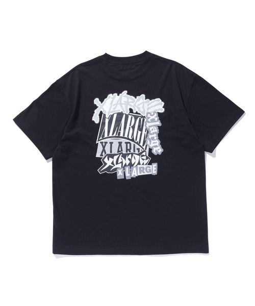 XLARGE(エクストララージ)の「VARIOUS LOGOS S/S TEE(Tシャツ/カットソー・メンズ・ホワイト/ブラウン/ブラック・S/M/L/XL)」の2枚目の写真