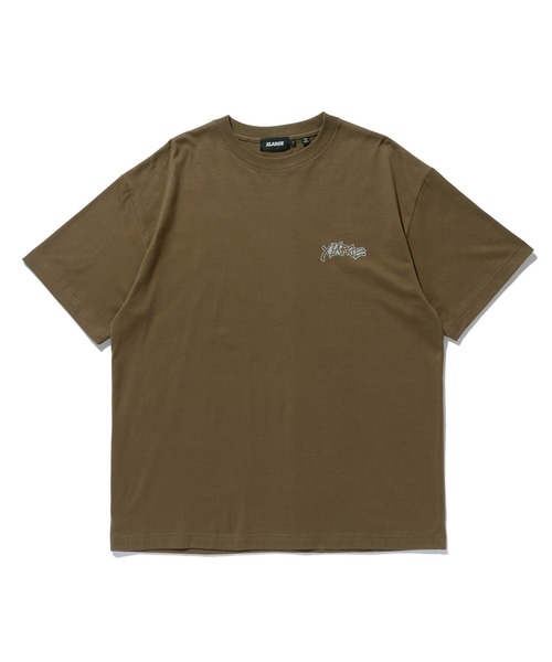 XLARGE(エクストララージ)の「VARIOUS LOGOS S/S TEE(Tシャツ/カットソー・メンズ・ホワイト/ブラウン/ブラック・S/M/L/XL)」の7枚目の写真