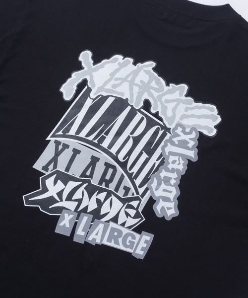 XLARGE(エクストララージ)の「VARIOUS LOGOS S/S TEE(Tシャツ/カットソー・メンズ・ホワイト/ブラウン/ブラック・S/M/L/XL)」の11枚目の写真