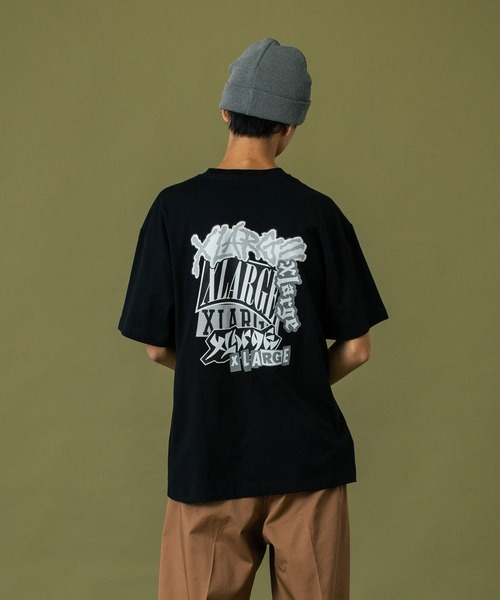 XLARGE(エクストララージ)の「VARIOUS LOGOS S/S TEE(Tシャツ/カットソー・メンズ・ホワイト/ブラウン/ブラック・S/M/L/XL)」の18枚目の写真