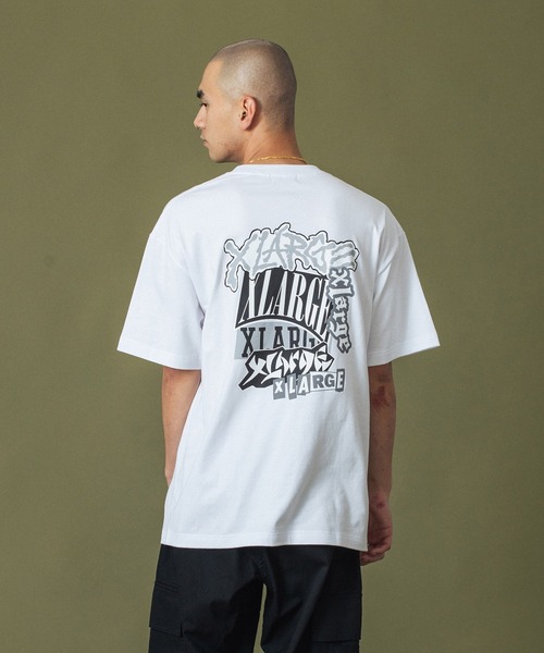 XLARGE(エクストララージ)の「VARIOUS LOGOS S/S TEE(Tシャツ/カットソー・メンズ・ホワイト/ブラウン/ブラック・S/M/L/XL)」の21枚目の写真