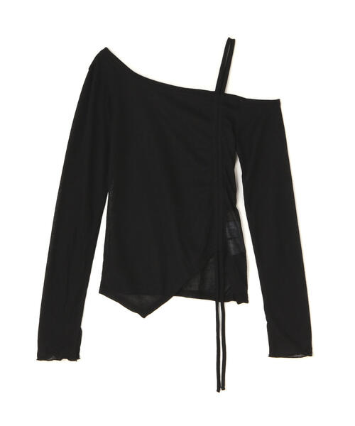 FREE'S MART(フリーズマート)の「◆ワンショルシャーリングテレコカットソー(Tシャツ/カットソー・レディース・ベージュ/ブラウン/ブラック/グレー・FREE)」の15枚目の写真