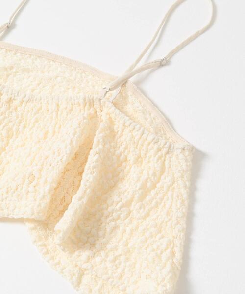 KBF（ケイビーエフ）の「ビスチェSETレーストップス（Tシャツ/カットソー・レディース・アイボリー/ブラック・ONE）」の13枚目の写真