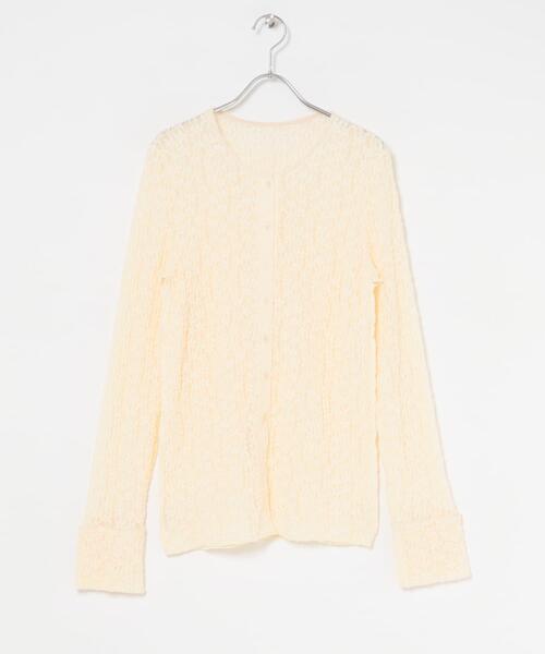 KBF（ケイビーエフ）の「ビスチェSETレーストップス（Tシャツ/カットソー・レディース・アイボリー/ブラック・ONE）」の14枚目の写真