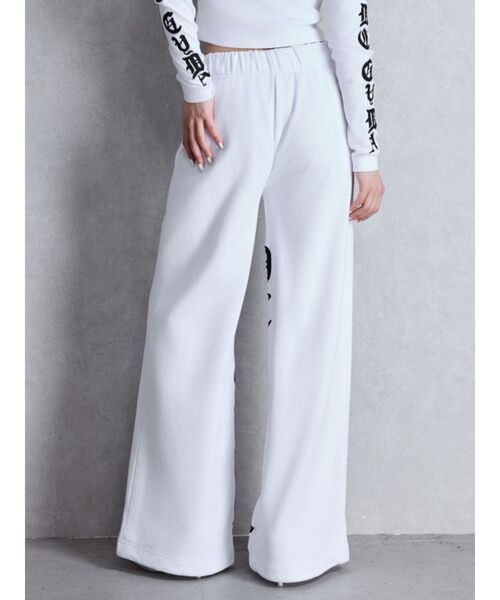 DC（ディーシー）の「GYDA×DC OE LOGOスウェットパンツ（スウェットパンツ・レディース・グリーン/オフホワイト/ブラック・FREE）」の10枚目の写真