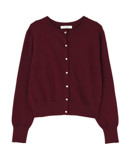 NATURAL BEAUTY BASIC(ナチュラルビューティーベーシック)の「◇オータムベーシックカーディガン(カーディガン/ボレロ・レディース・ネイビー/ワイン/ベージュ/ブラック・FREE)」の14枚目の写真