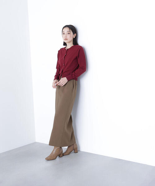 NATURAL BEAUTY BASIC(ナチュラルビューティーベーシック)の「◇オータムベーシックカーディガン(カーディガン/ボレロ・レディース・ネイビー/ワイン/ベージュ/ブラック・FREE)」の15枚目の写真