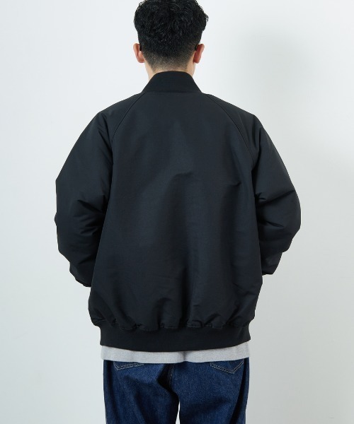 FRED PERRY（フレッドペリー）の「[FRED PERRY/フレッドペリー] 別注 テニスボンバージャケット（ブルゾン・レディース・ダークグレー/ブラック・S/M/L）」の8枚目の写真