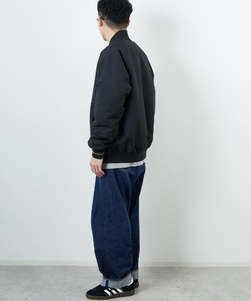 FRED PERRY（フレッドペリー）の「[FRED PERRY/フレッドペリー] 別注 テニスボンバージャケット（ブルゾン・レディース・ダークグレー/ブラック・S/M/L）」の10枚目の写真