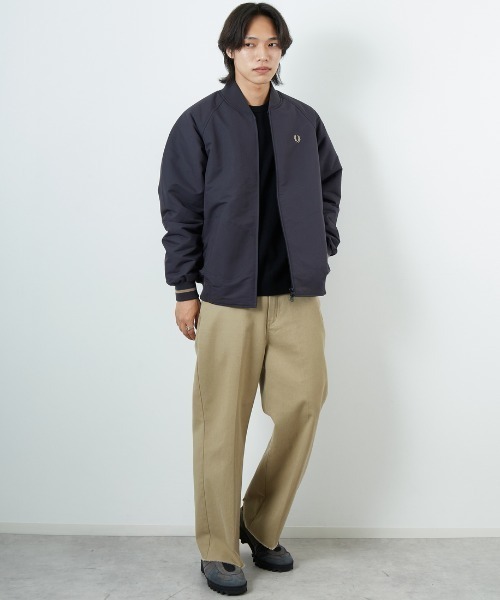 FRED PERRY/フレッドペリー] 別注 テニスボンバージャケット（ブルゾン