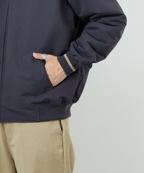 FRED PERRY（フレッドペリー）の「[FRED PERRY/フレッドペリー] 別注 テニスボンバージャケット（ブルゾン・レディース・ダークグレー/ブラック・S/M/L）」の21枚目の写真