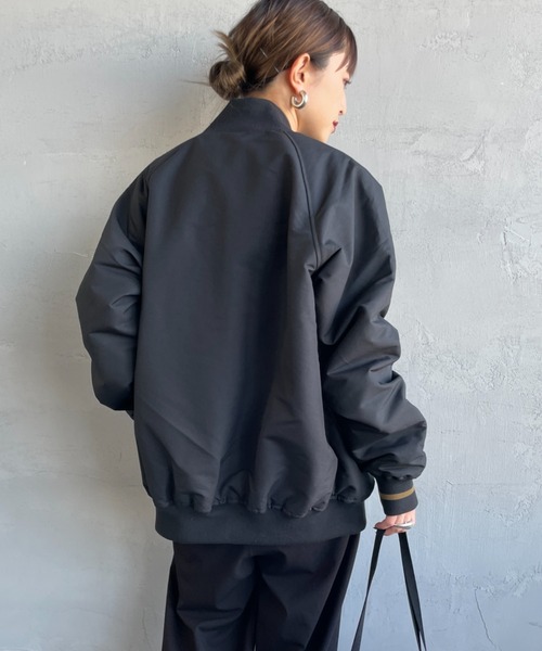 フレッドペリー　ボンバージャケット WEB先行予約】[FRED PERRY/フレッドペリー] 別注 テニスボンバー