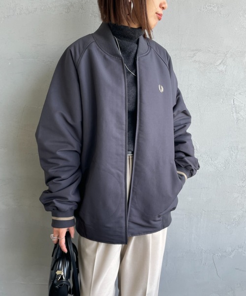 FRED PERRY/フレッドペリー] 別注 テニスボンバージャケット（ブルゾン