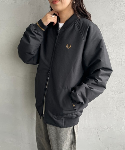FRED PERRY/フレッドペリー] 別注 テニスボンバージャケット（ブルゾン