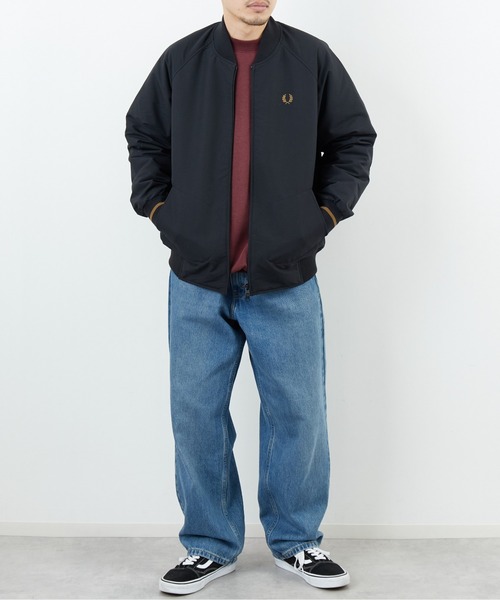 FRED PERRY/フレッドペリー] 別注 テニスボンバージャケット（ブルゾン