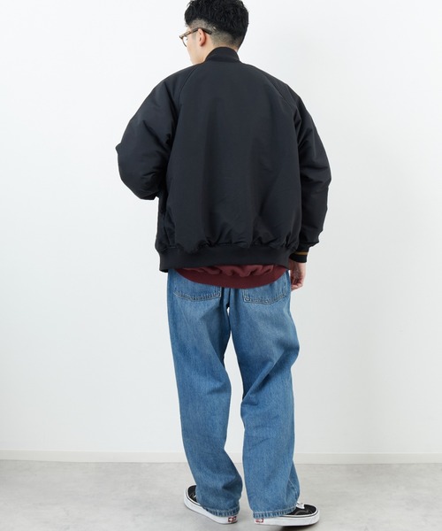 FRED PERRY/フレッドペリー] 別注 テニスボンバージャケット（ブルゾン