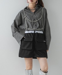 スカート レイヤード ジャージ スカート ジャージ ジャージ