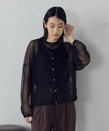 【オンライン・店舗限定】シアーシャツ+タンクトップ