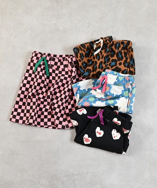 MARKEY'S（マーキーズ）の「ストレッチミニスカート（スカート・キッズ・ブルー系その他/ピンク系その他/ブラウン系その他/ブラック系その他・XS/S/M/L）」の5枚目の写真