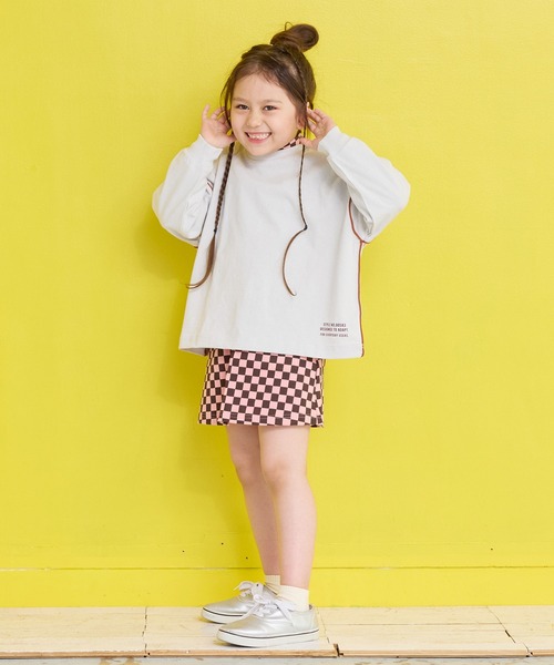 MARKEY'S（マーキーズ）の「ストレッチミニスカート（スカート・キッズ・ブルー系その他/ピンク系その他/ブラウン系その他/ブラック系その他・XS/S/M/L）」の13枚目の写真