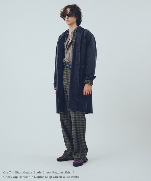 International Gallery BEAMS（インターナショナルギャラリービームス）の「ブレードチェック レギュラーカラー シャツ（シャツ/ブラウス・メンズ・その他・MEDIUM/SMALL/LARGE）」の2枚目の写真