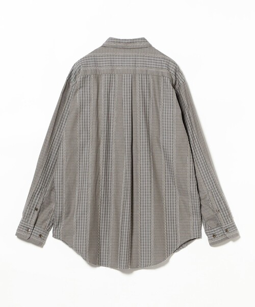 International Gallery BEAMS（インターナショナルギャラリービームス）の「ブレードチェック レギュラーカラー シャツ（シャツ/ブラウス・メンズ・その他・MEDIUM/SMALL/LARGE）」の5枚目の写真
