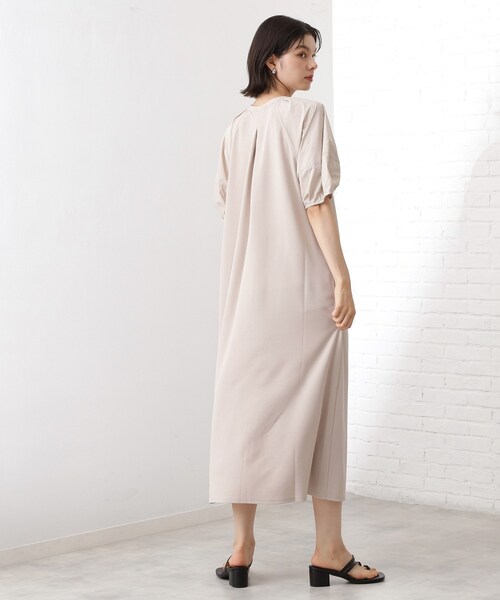 THE SHOP TK (ザ ショップ ティーケー )の「【WEB限定】ドッキングカットソーワンピース【洗える】(ワンピース・レディース・ダークブラウン系8/ライトグレー系8/グリーン系その他6・12)」の22枚目の写真