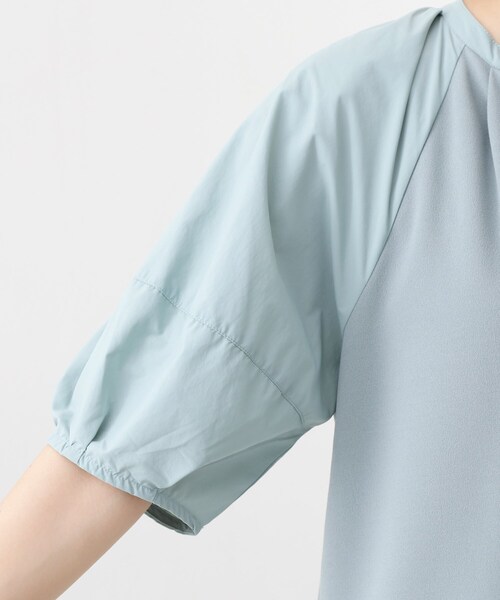 THE SHOP TK (ザ ショップ ティーケー )の「【WEB限定】ドッキングカットソーワンピース【洗える】(ワンピース・レディース・ダークブラウン系8/ライトグレー系8/グリーン系その他6・12)」の20枚目の写真