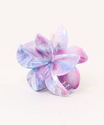 バレッタ/ヘアクリップ（パープル/紫色系）ファッション通販