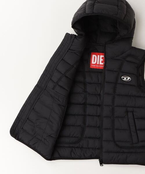 セール】キッズ パファーベスト JWTEMPLE（その他アウター）｜DIESEL