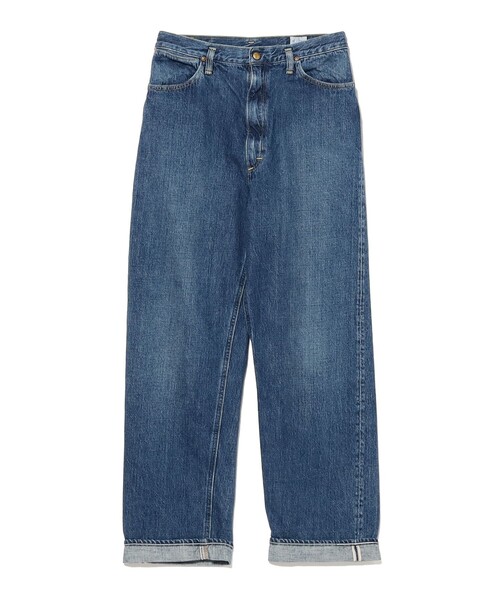 orSlow（オアスロウ）の「orSlow / ハイウエスト セルビッチ デニム（デニムパンツ・レディース・インディゴブルー・2）」の2枚目の写真
