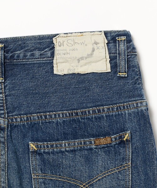 orSlow（オアスロウ）の「orSlow / ハイウエスト セルビッチ デニム（デニムパンツ・レディース・インディゴブルー・2）」の7枚目の写真