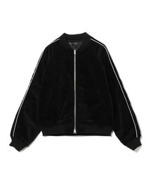 BEAMS | リラックスフィット ベロア スカジャン(ブルゾン)